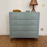 Vintage chest of drawers revisited in Almond (Resource)