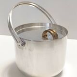 Silver Plated Ice Bucket / Wine Cooler by Ambrogio Pozzi for Padova Argenti