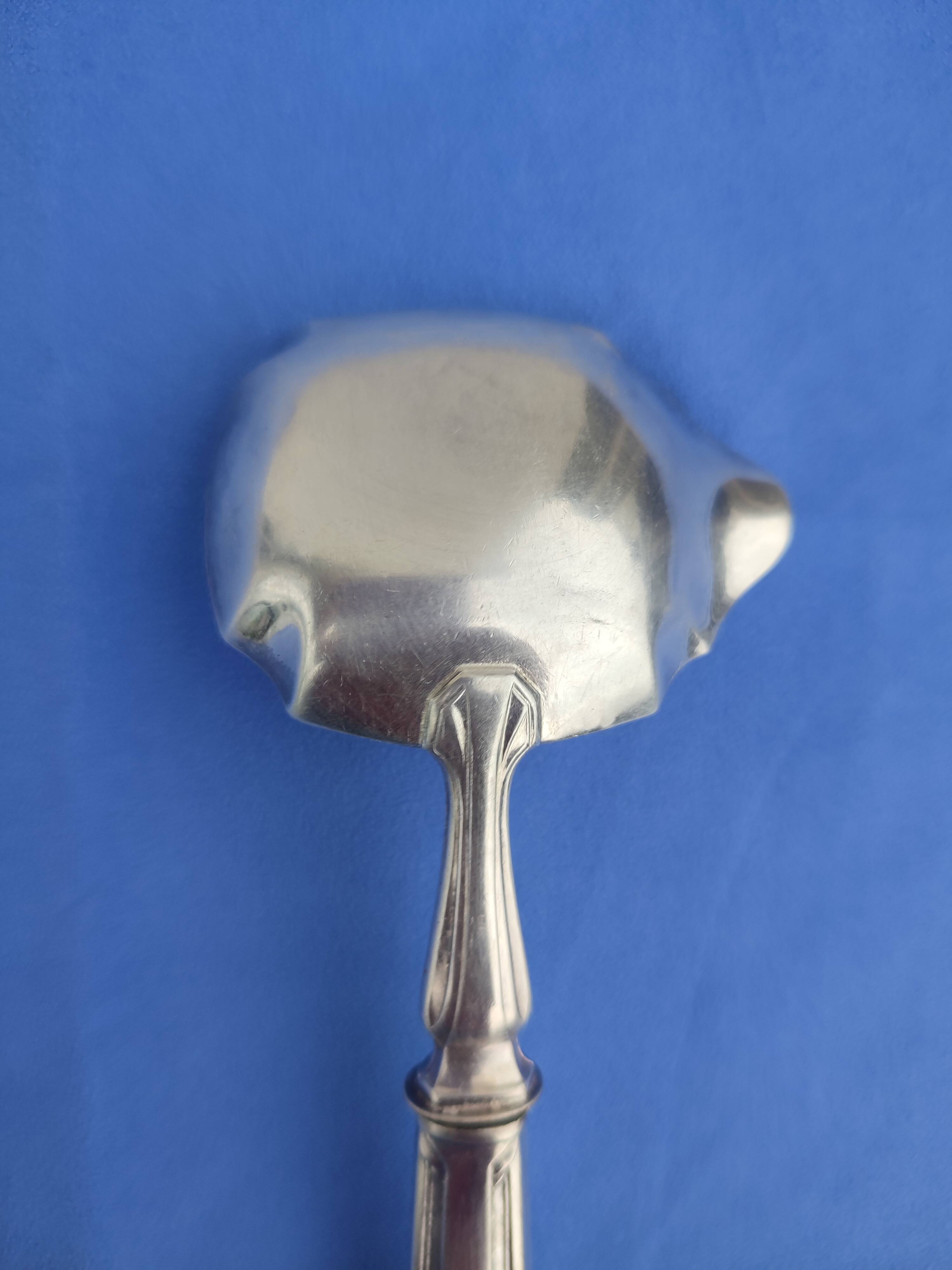Louche Cuillère à sauce Art déco 1940