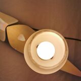 Verceram ceramic lamp, 1950, France.