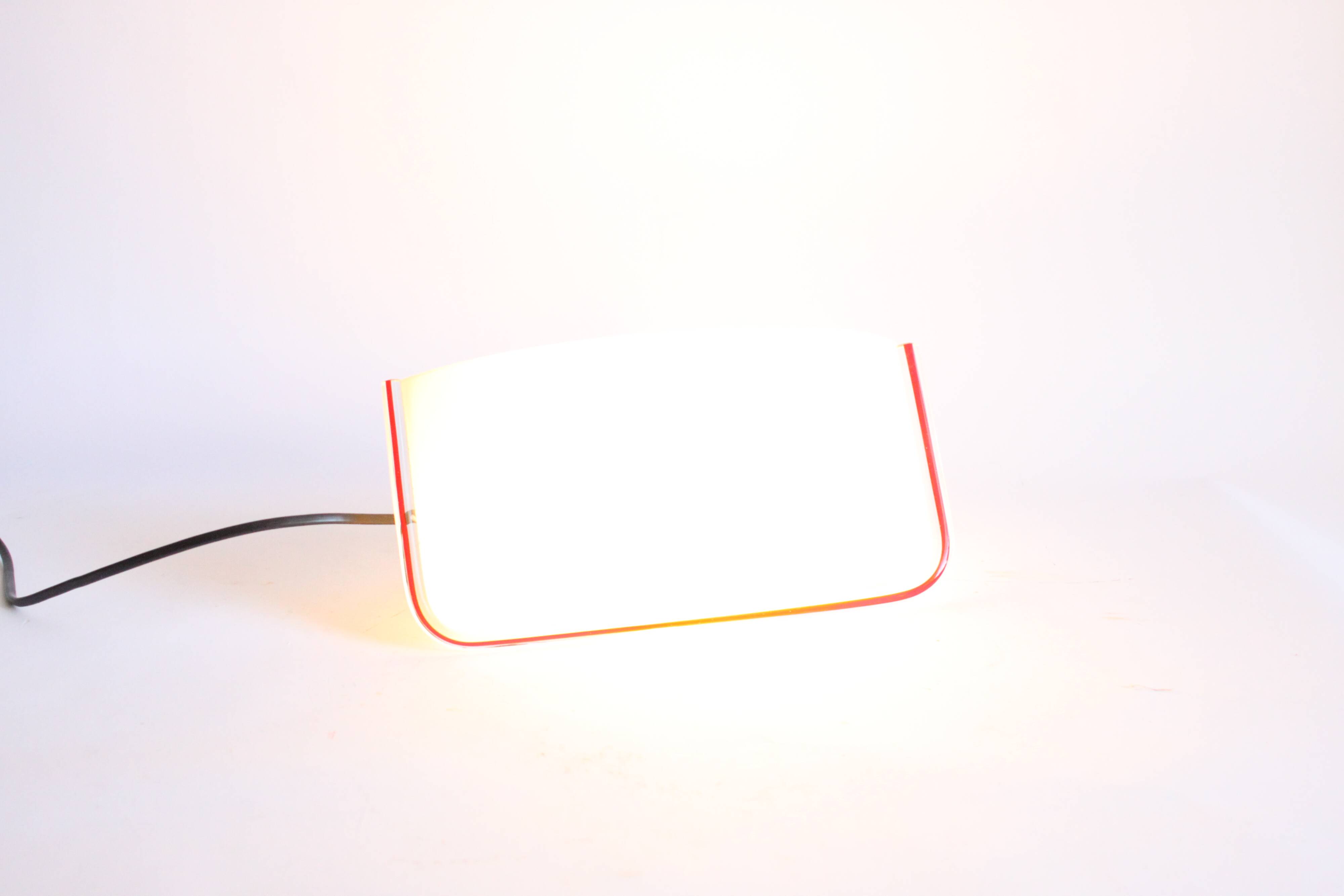 Murano Glass Wall Lamp Renato Toso, Leucos, Italy