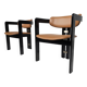 Set of two chairs by Augusto Savini, 1960s.