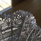 Rectangular cut Saint Louis crystal vase