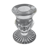 Glass candle holder