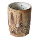 Pot vase en grès scarifié vintage design années 60