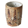 Pot vase en grès scarifié vintage design années 60