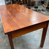 Mahogany farmhouse table 1950