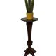 Vintage Plant Stand Side Table Oak Design minimalist