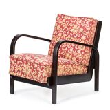 Pair of Armchairs by K. Kozelka & A. Kropacek, Czechoslovakia, 1940s