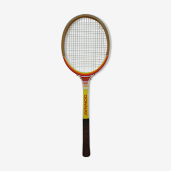 Raquette de tennis Donnay vintage en bois