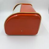 Vintage metal bread box