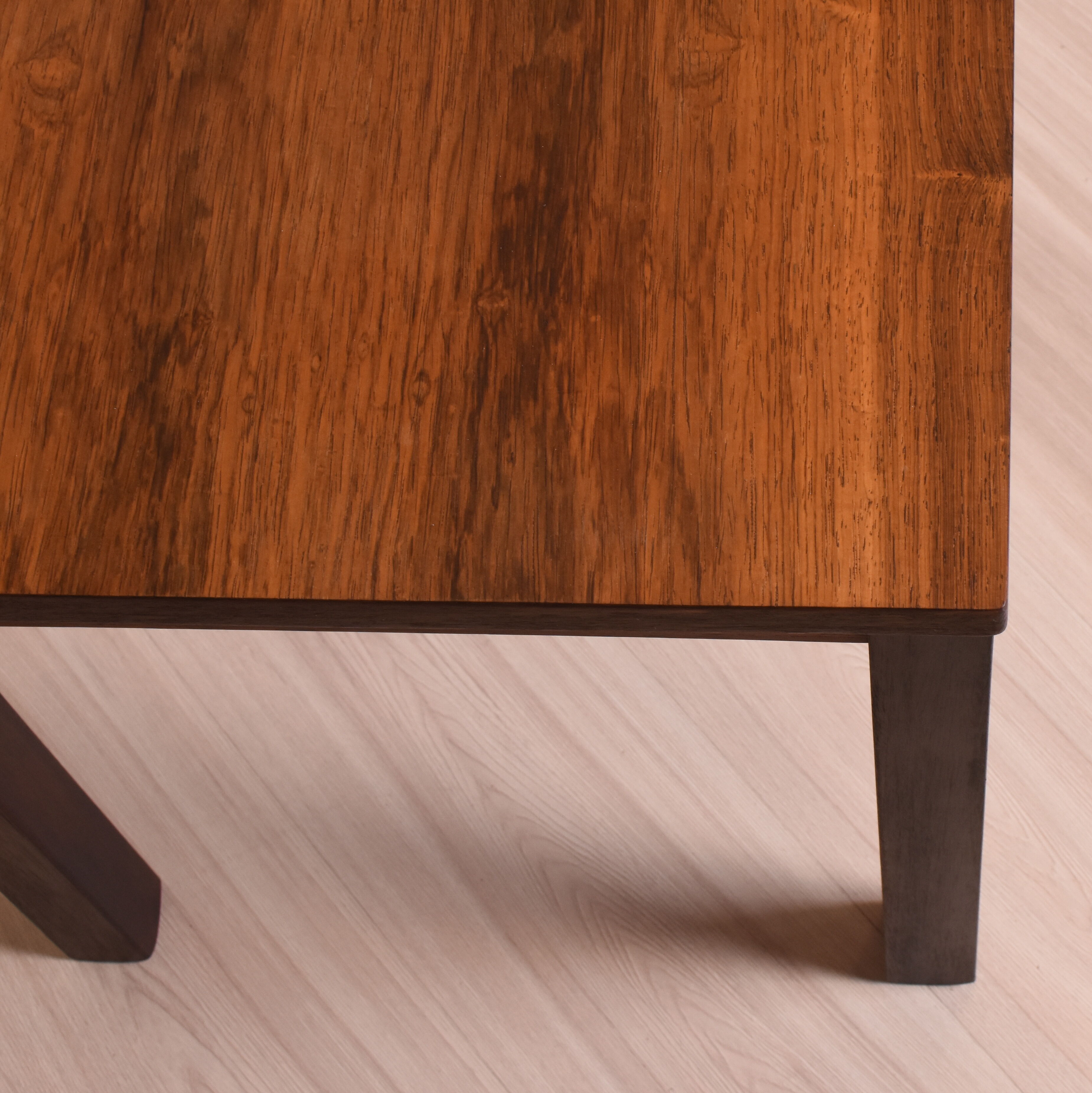 Rosewood table, Denmark, 1970s