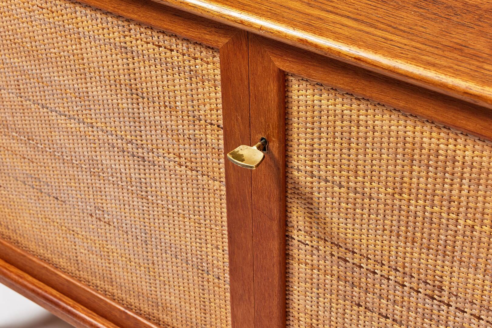 2x mid-century teak sideboards alf svensson