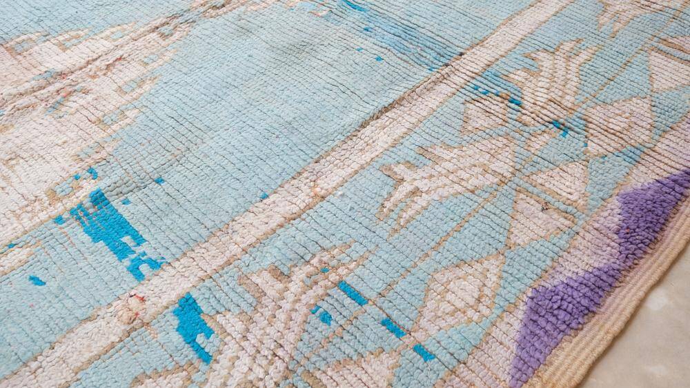 Boujad Vintage Moroccan Rug, 204 x 288 cm