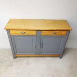Renovated beech sideboard
