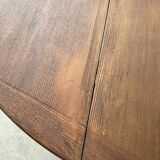 Round folding pine table mountain furniture