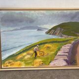 Landscape signed Lou Dolin