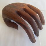 Vide poche baguier en bois