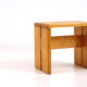 Tabouret les arcs par Charlotte Perriand 1960's