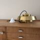 Vintage Fog & Morup Nova pendant - Brass - Jo Hammerborg - Danish design lamp