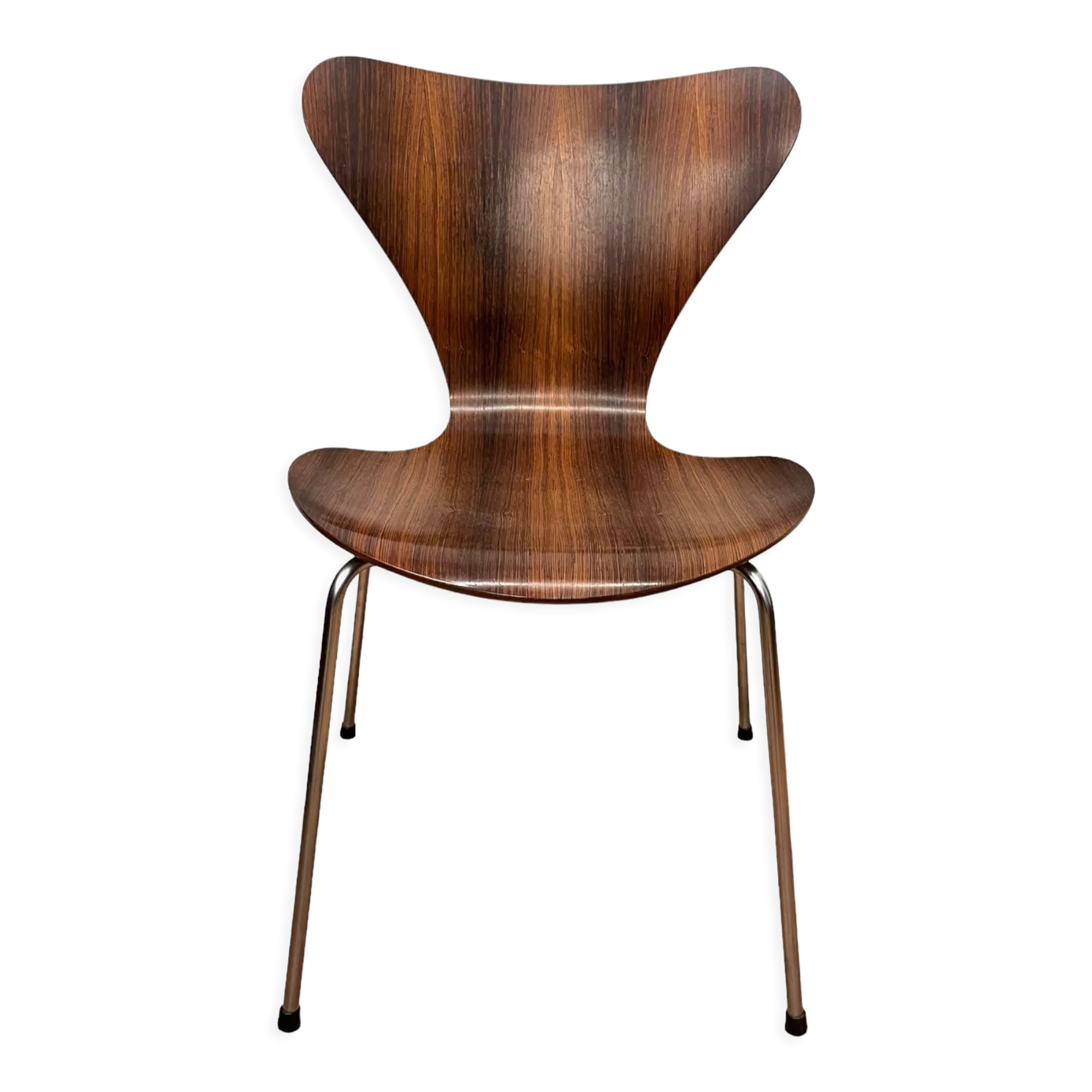 Vintage teak chair by Arne Jacobsen for Fritz Hansen, 1960