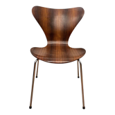 Chaise en teck par Arne Jacobsen pour Fritz Hansen, 1960