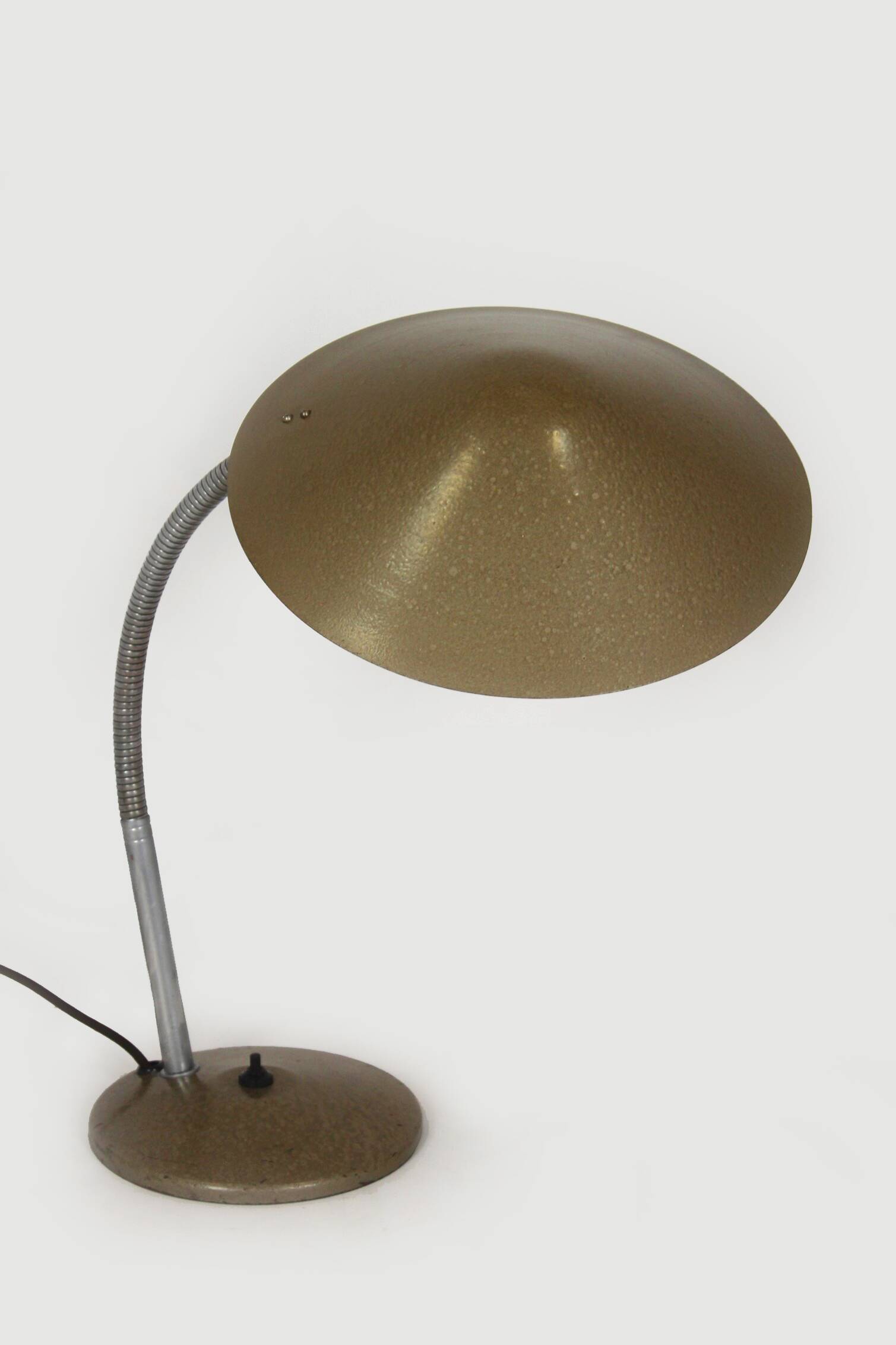 Large Industrial Table Lamp, 1940s