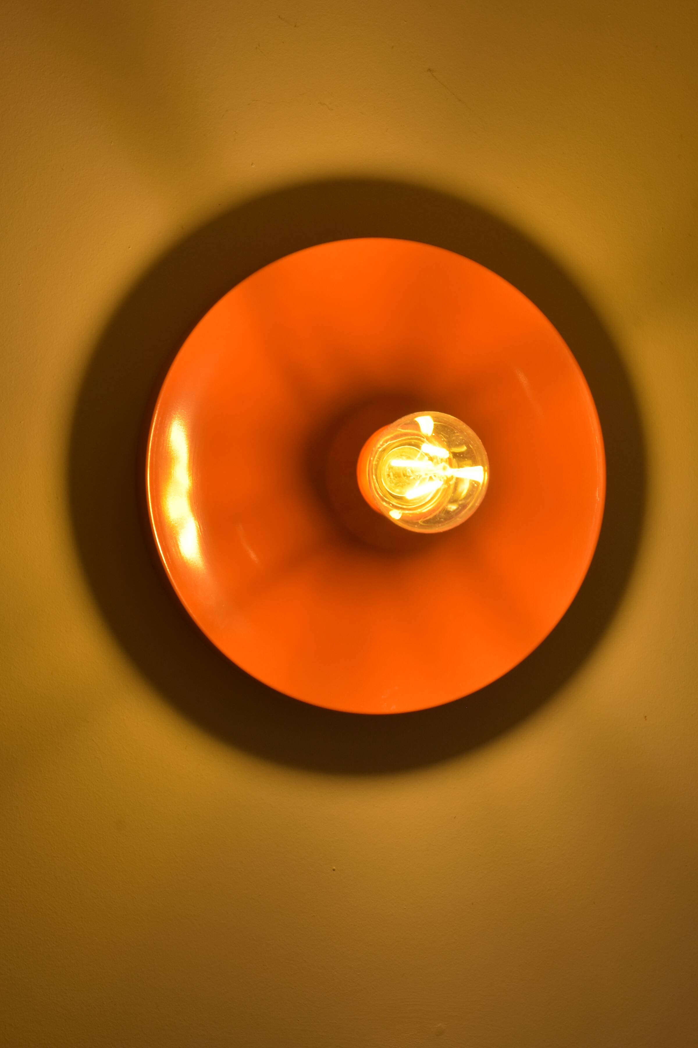 Aluminium wall light, model Teka 7717-19, design by Charlotte Perriand.