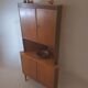 Meuble d'angle en teck,  Vintage Scandinave 1960s