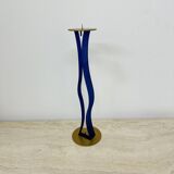 Lucite Cec Lepage style lucite candle stick , 1980s