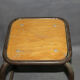 Series of 7 vintage workshop stools