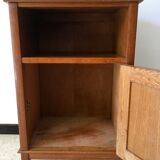 Vintage 50s oak bedside