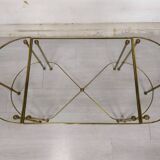 Tables basse laiton doré