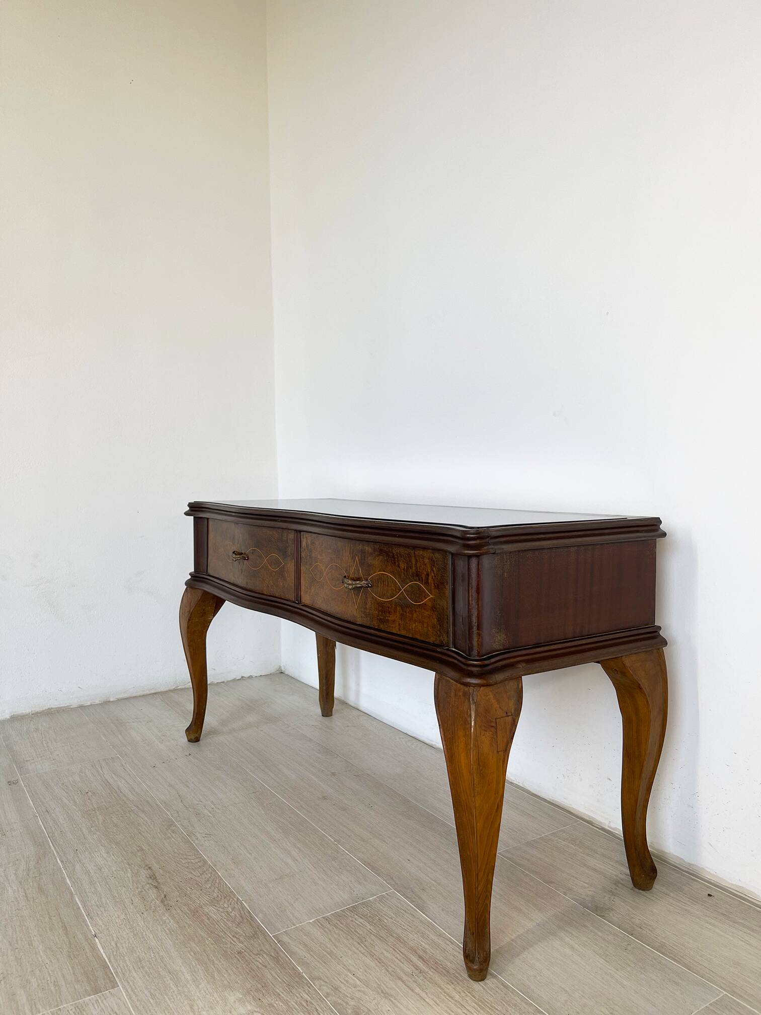 Console italienne/table pétinuse des années 1950