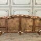 Louis XV Bench In Carved Beech And Moulded Corbeille File, 18th Century