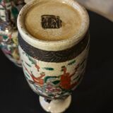 Paire de vase chinois XIXème