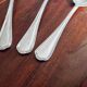 Christofle - Set of 3 table spoons in the Spatours model in silver-plated metal.
