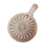 Vintage chiseled wood trivia