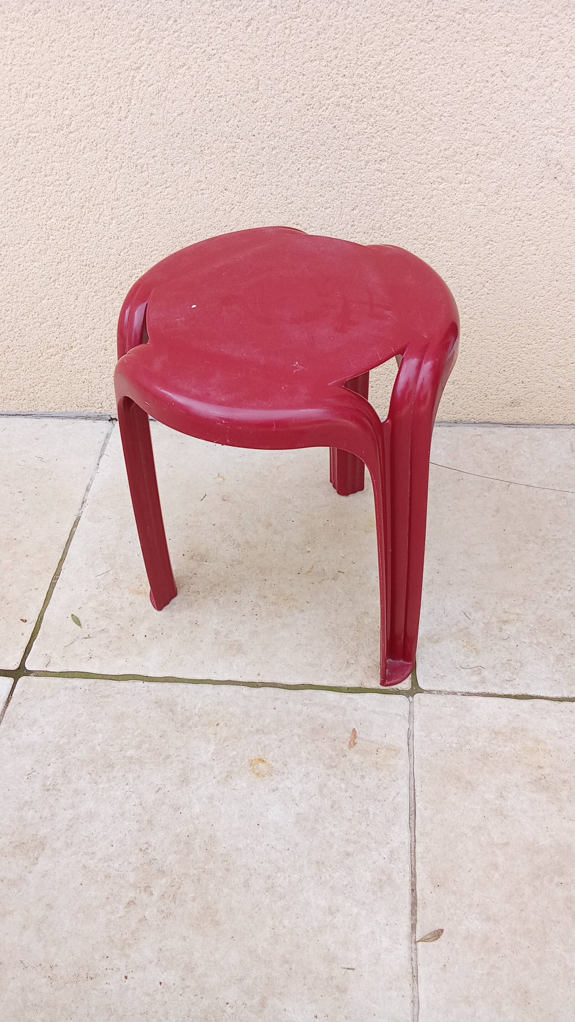 Stamp stool by henry massonnet vintage