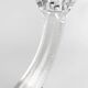 Chandelier deux branches verre design