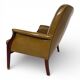 Two-seater green foam leather sofa Froxfield by Parker Knoll, 1960.