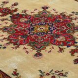 Modern Unique Rug, Turkish Oriental Handmade Boho Kilim Rug,for Kitchen,Bedroom 222 x 310 cm