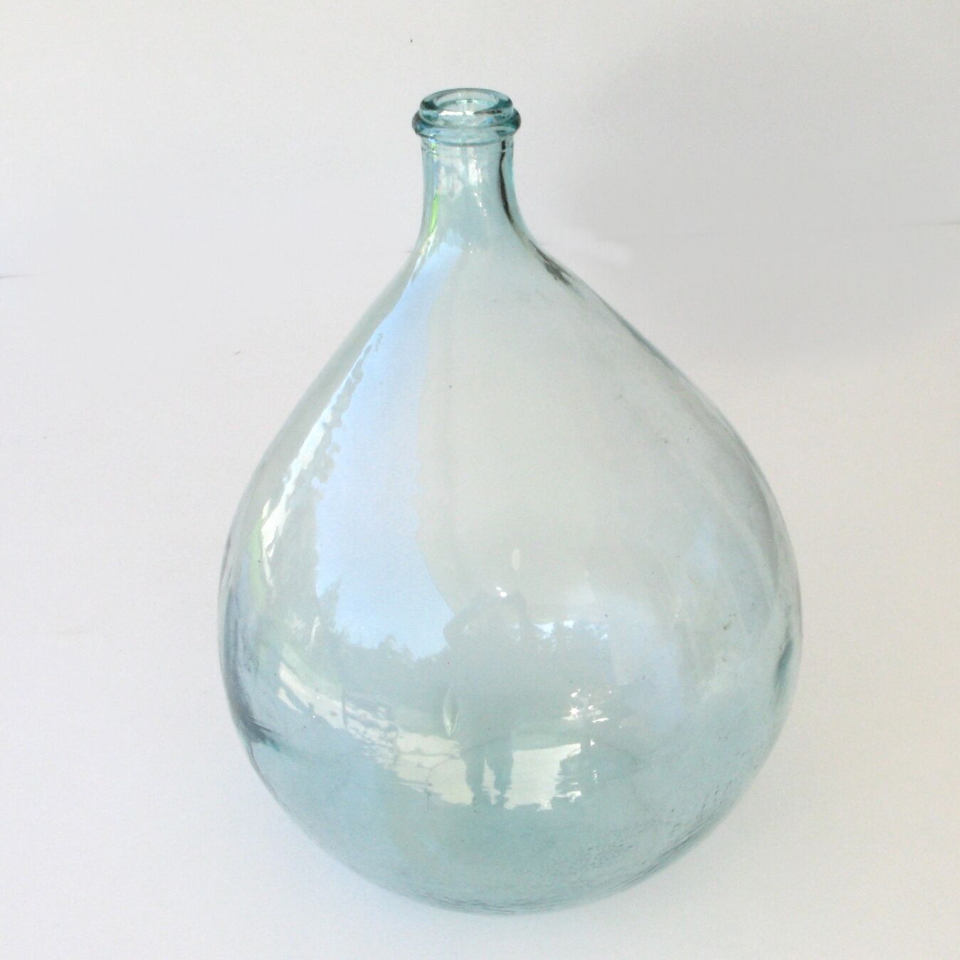 Dame Jeanne 15L pale green - Old Bottle very clean glass