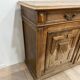 Carved solid wood sideboard
