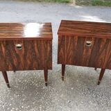 Pair of vintage bedside tables