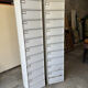 Metal lockers with flaps