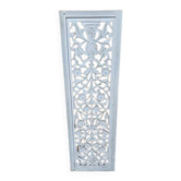 Decorative wooden panel with carved and openwork design.