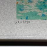 Pair of original signed lithographs – Calman SHEMI – Large Format