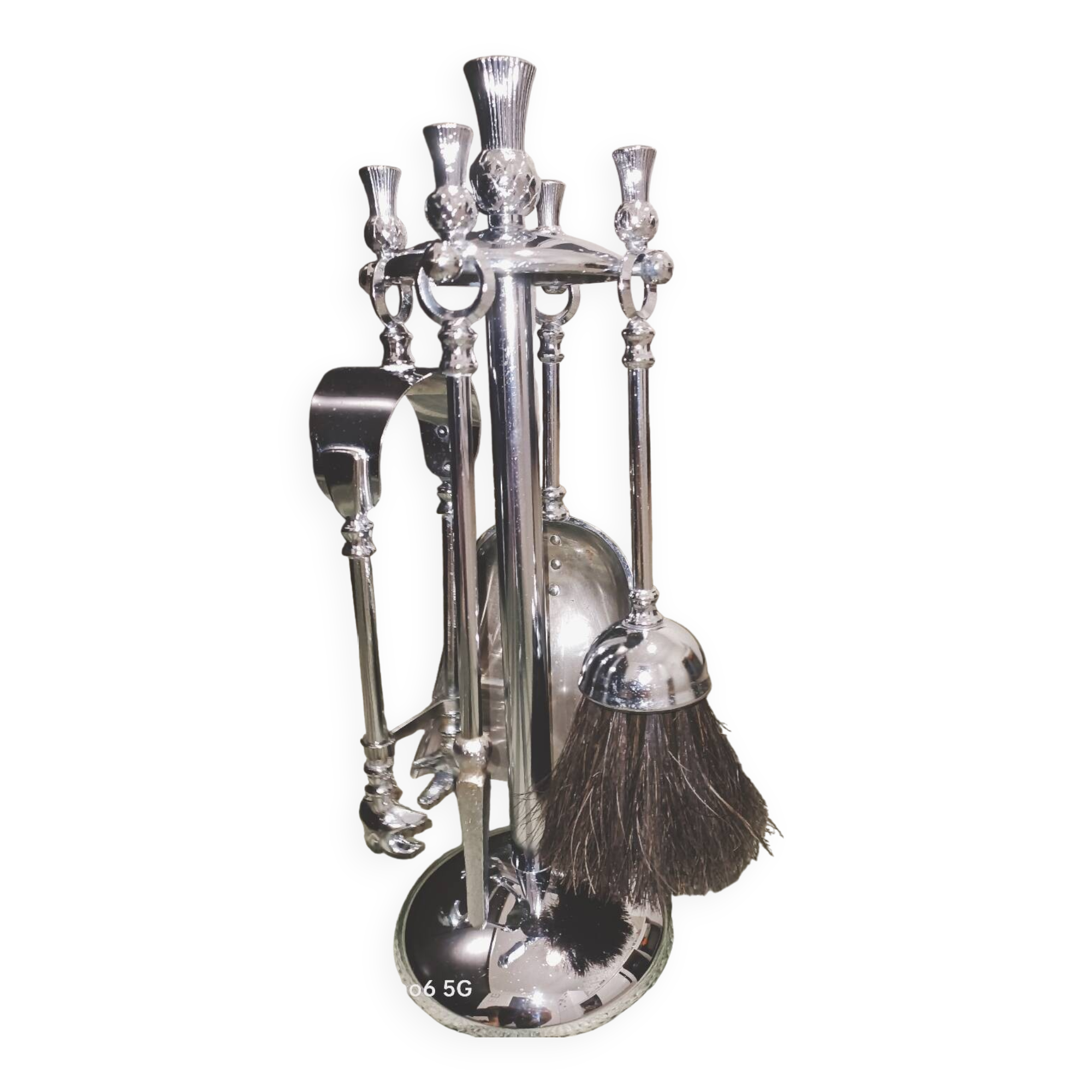 Old little fireplace servant