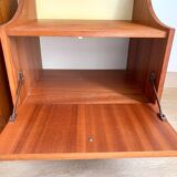 Pair of Scandinavian teak bedside tables